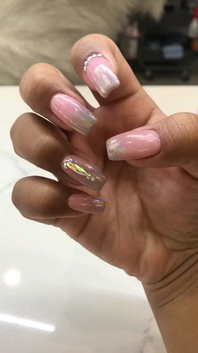 Elysian Nail Bar - Birthday nails by Mindy! - Nail Salons Near Me - Las Vegas, Nevada