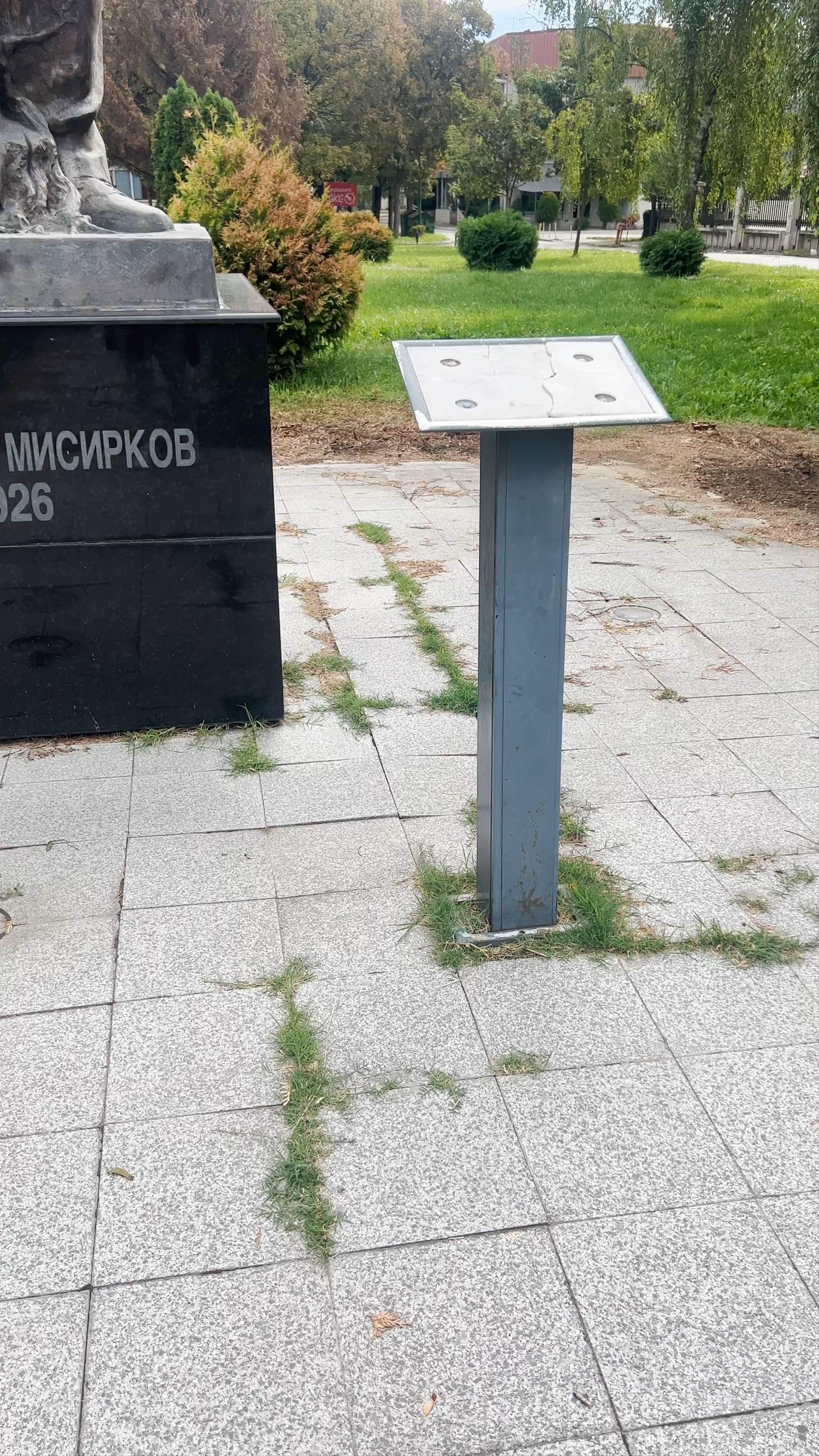 Monument of Krste Petkov Misirkov in Skopje: A Tribute to Macedonian Legacy