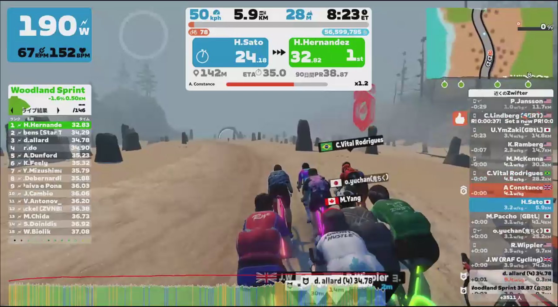 Zwift - Pacer Group Ride: The Big Ring in Watopia with Constance
