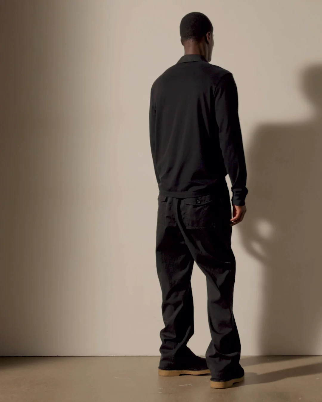 Slub Cotton Utility Flight Pant - Black Pigment | James Perse Los