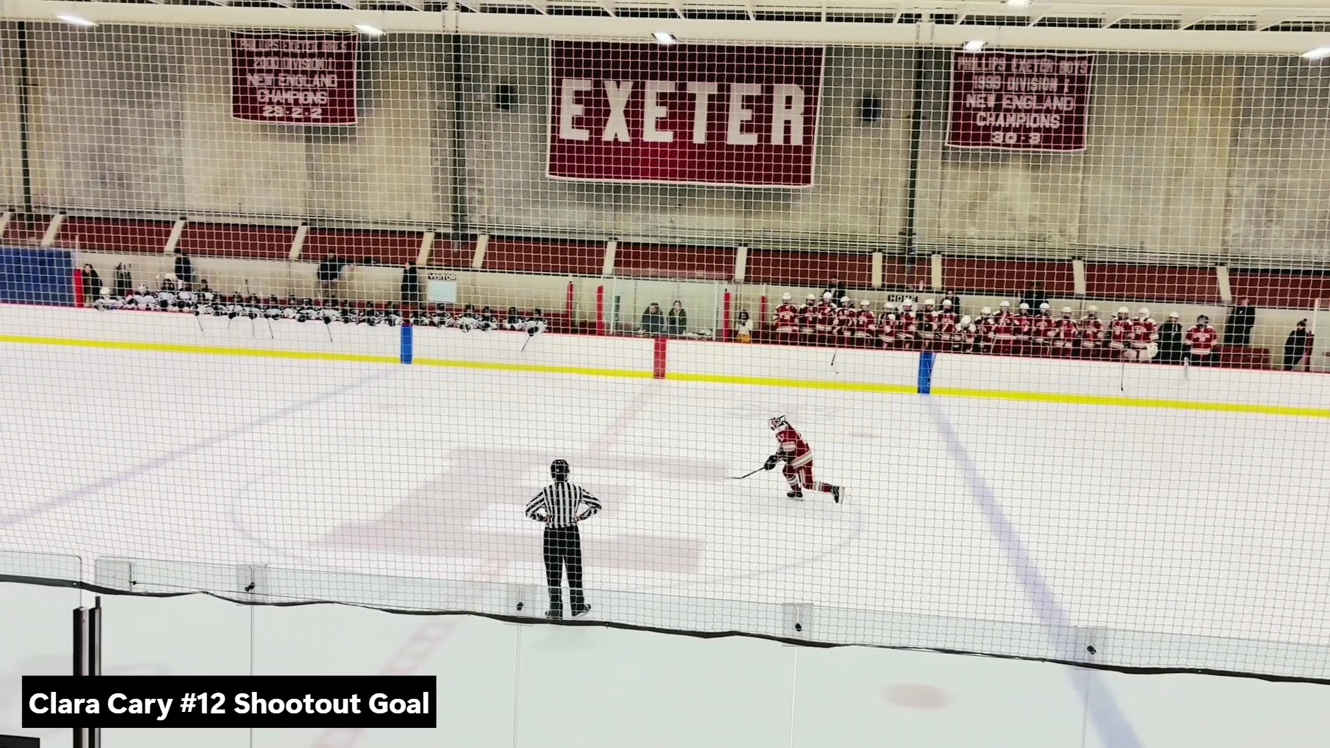 Clara Cary's Shootout Goal vs Hill | Phillips Exeter Highlights