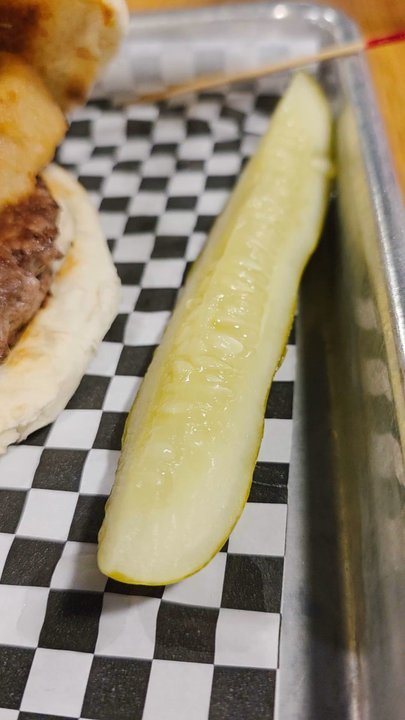 Lew's Restaurant - A Video Clip of The Southwest Burger with Beer Batter Fries and a Dill Pickle. - Pizza Near Me - Roanoke, Virginia