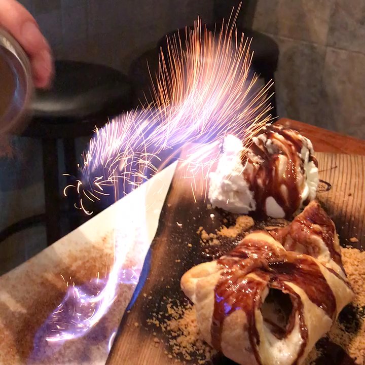 HG Bistro - Amazing food but the table-side flaming s'mores out of this world - New American Near Me - Puyallup, Washington