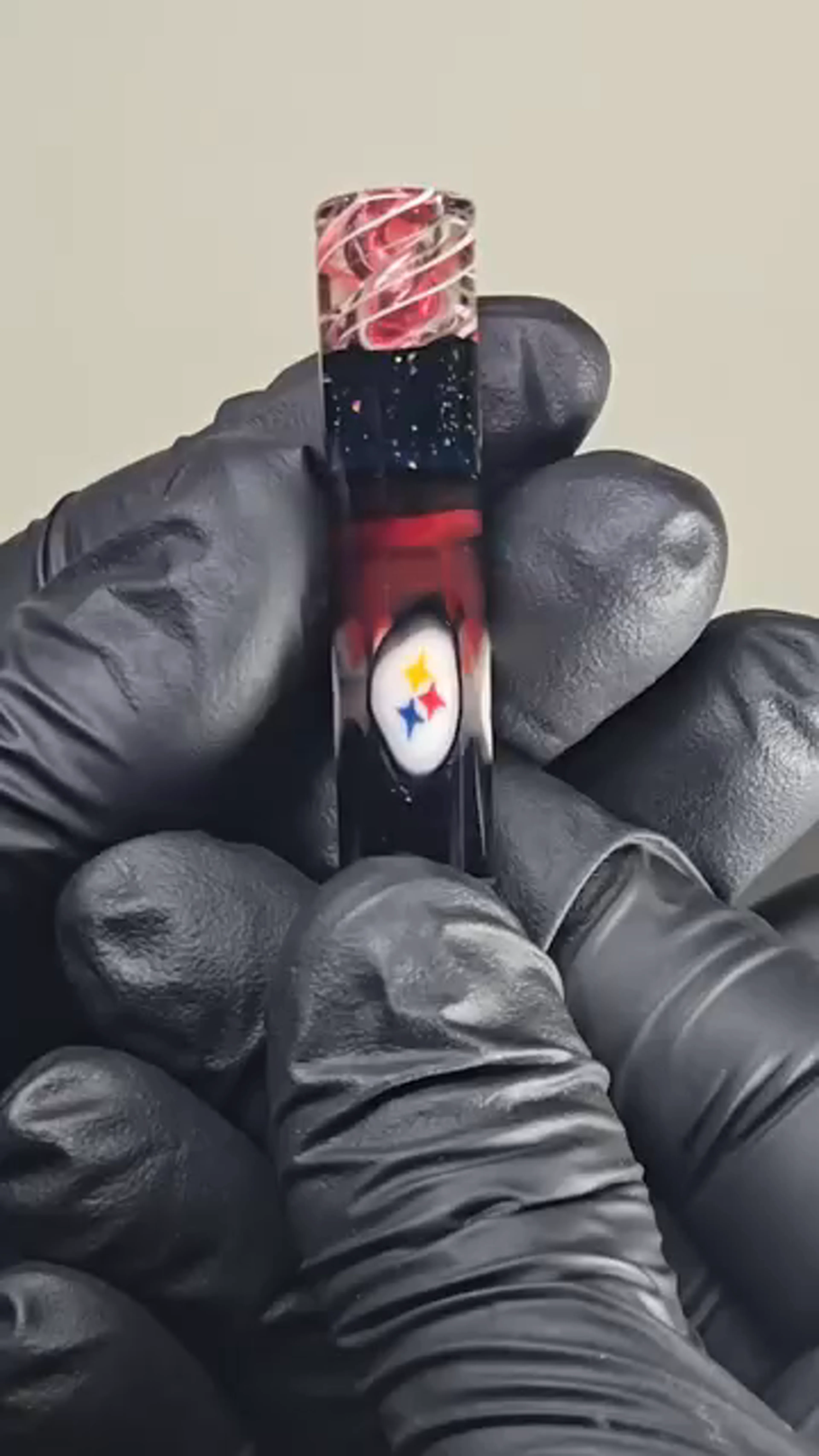 Preview pic of Steelers Glass Tip