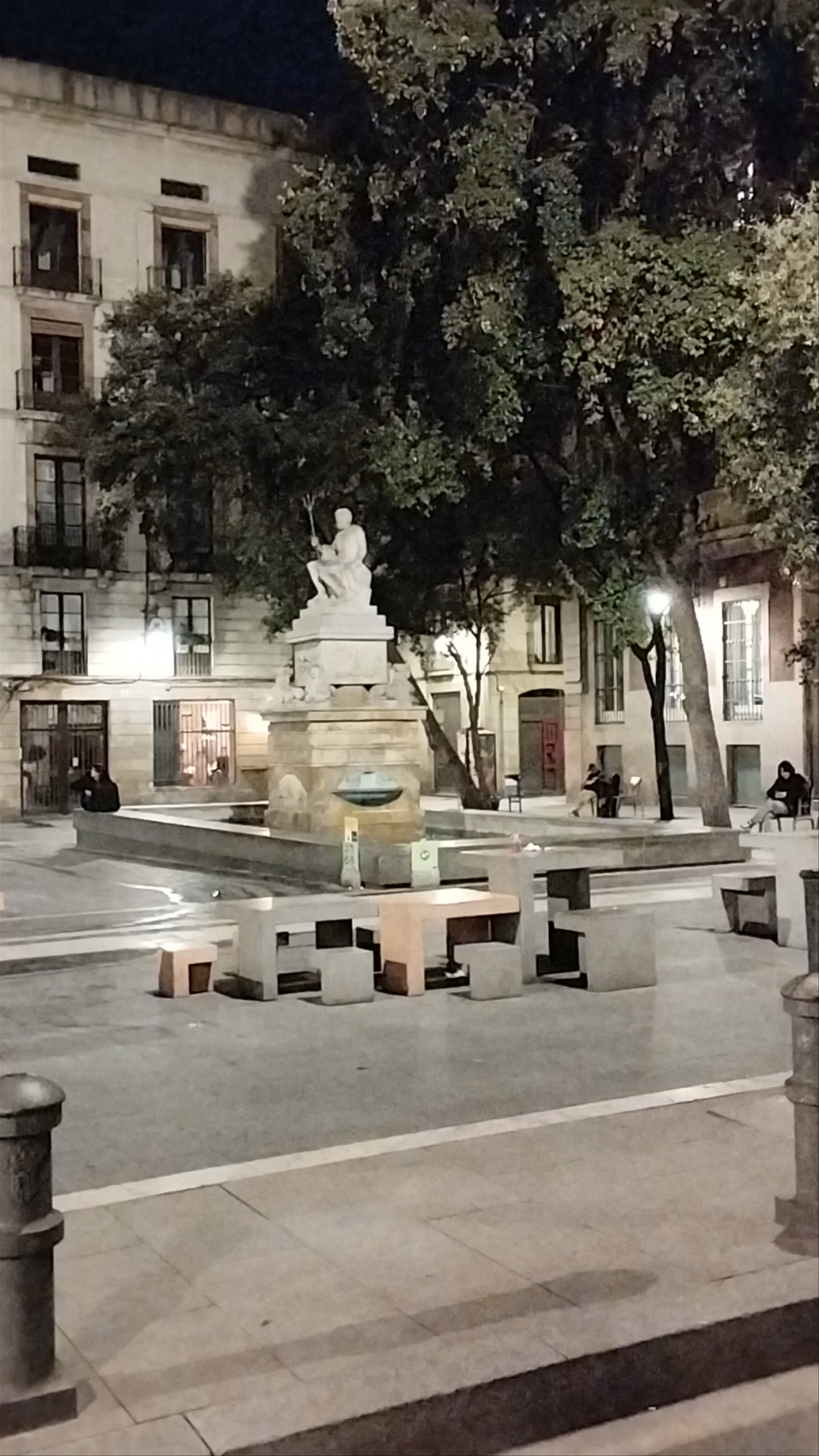 Basilica de la Mercè: Night Ambiance in Historic Barcelona