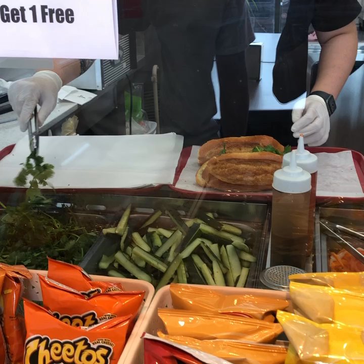 Mr Banh Mi - Making banh mi - Sandwiches Near Me - Frisco, Texas