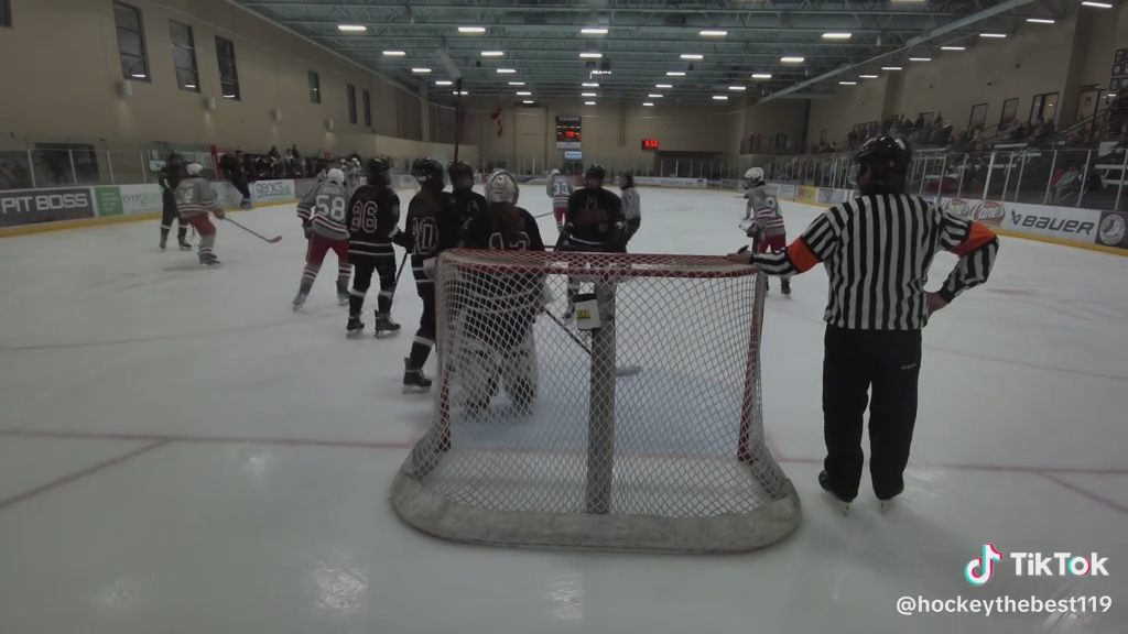 Autumn Gippe's Incredible Odd Angle Save | Arizona High School Hockey Association