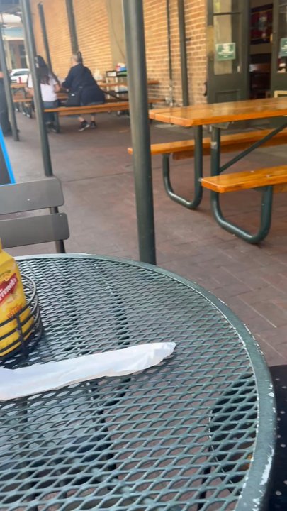 Ernst Cafe - The view from one of the outdoor tables. Perfect weather too! - Cajun/Creole Near Me - New Orleans, Louisiana