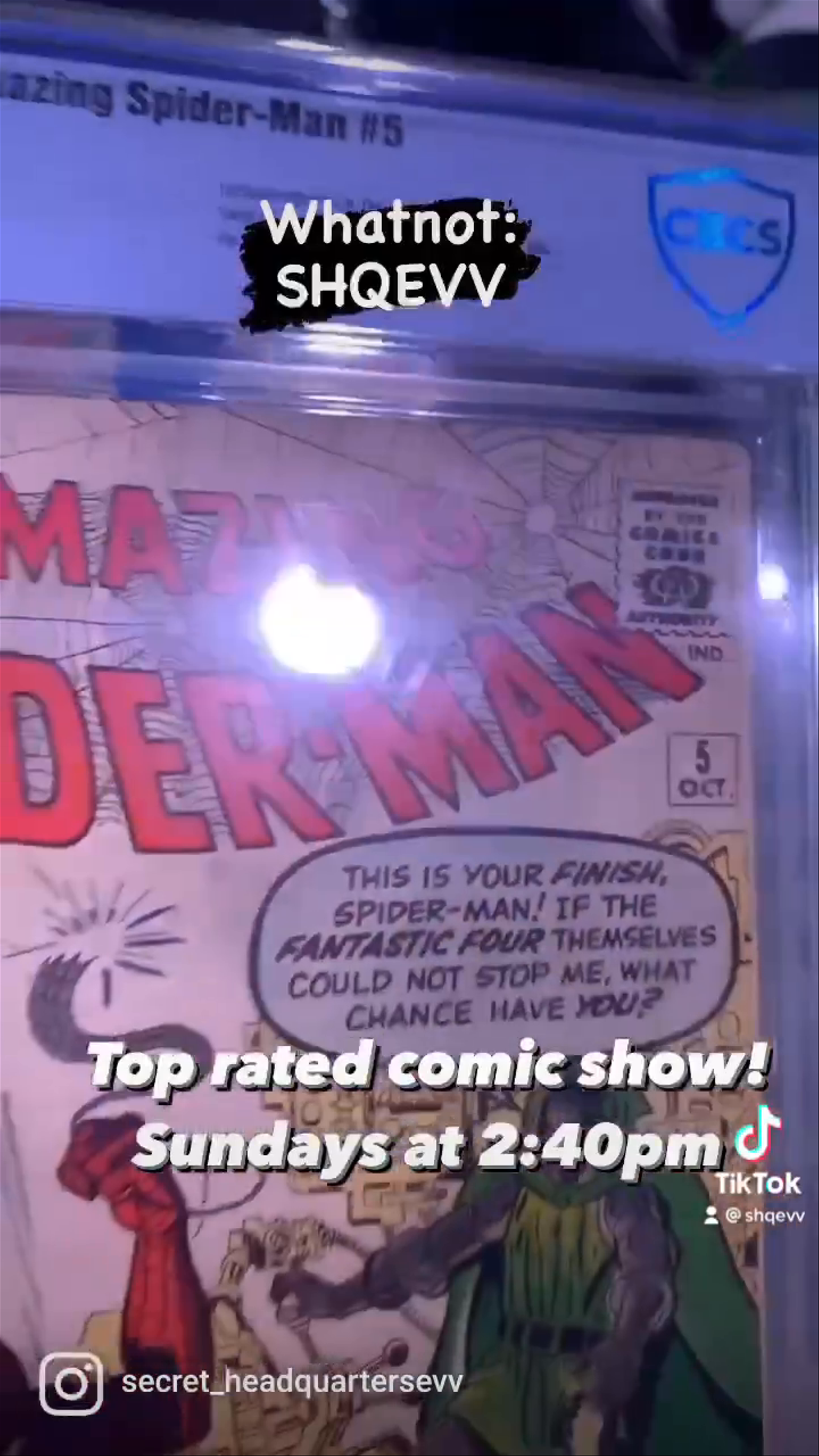 Thumbnail for live show