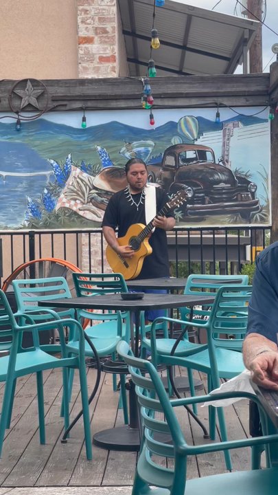 R Bar & Grill - Beautiful guitar music on the patio - American Near Me - Marble Falls, Texas