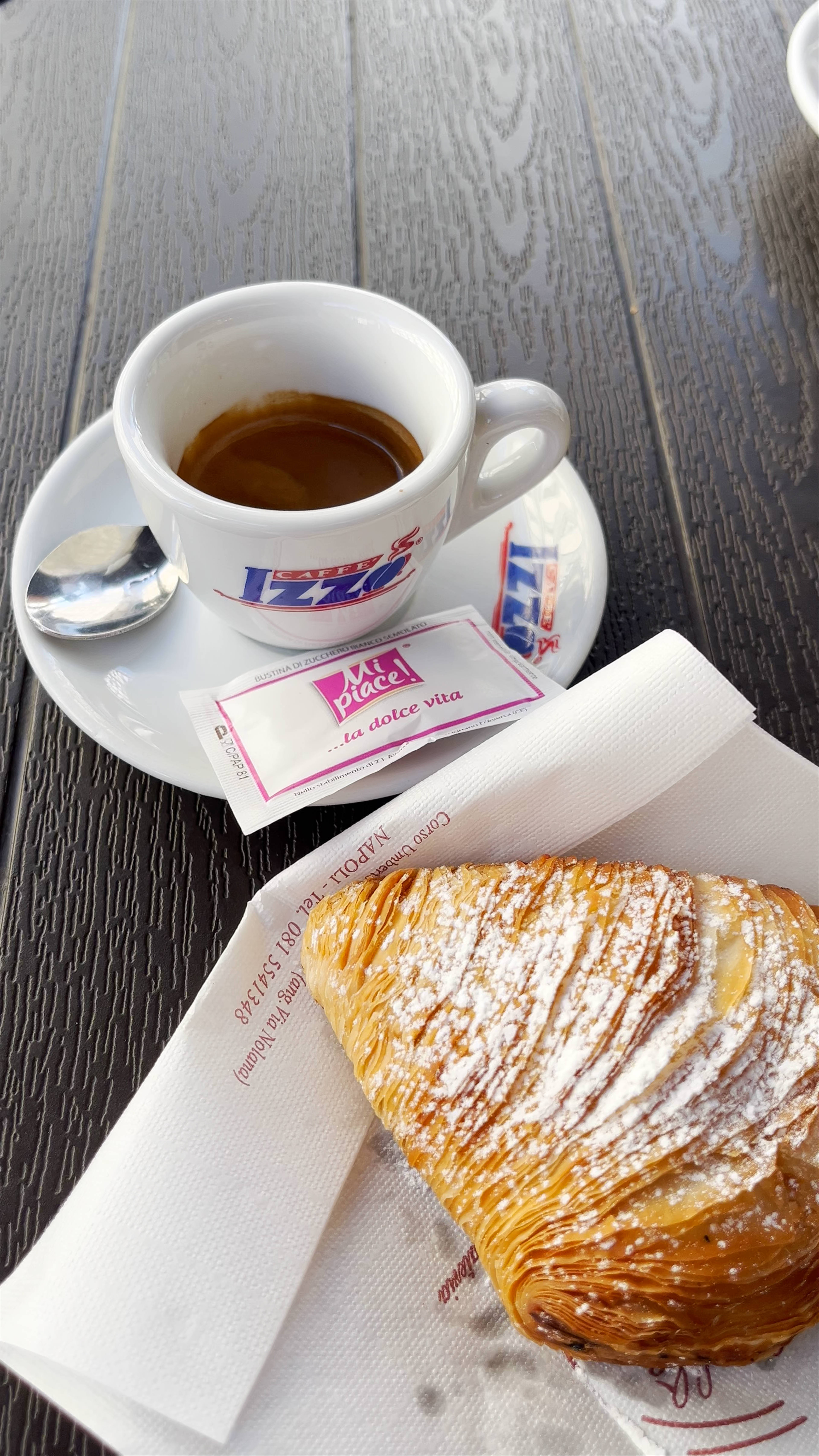 Authentic Neapolitan Coffee & Sfogliatella at Il Caffé di Napoli
