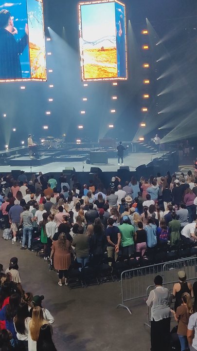 The Belonging - TBCO Conference - Ps Henry introducing Christine Caine - Churches Near Me - Nashville, Tennessee
