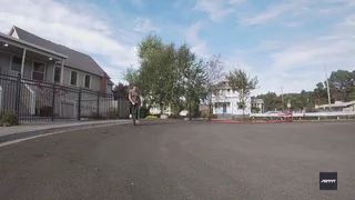 riu submission: 1 foot wheel walk (1 rev+)