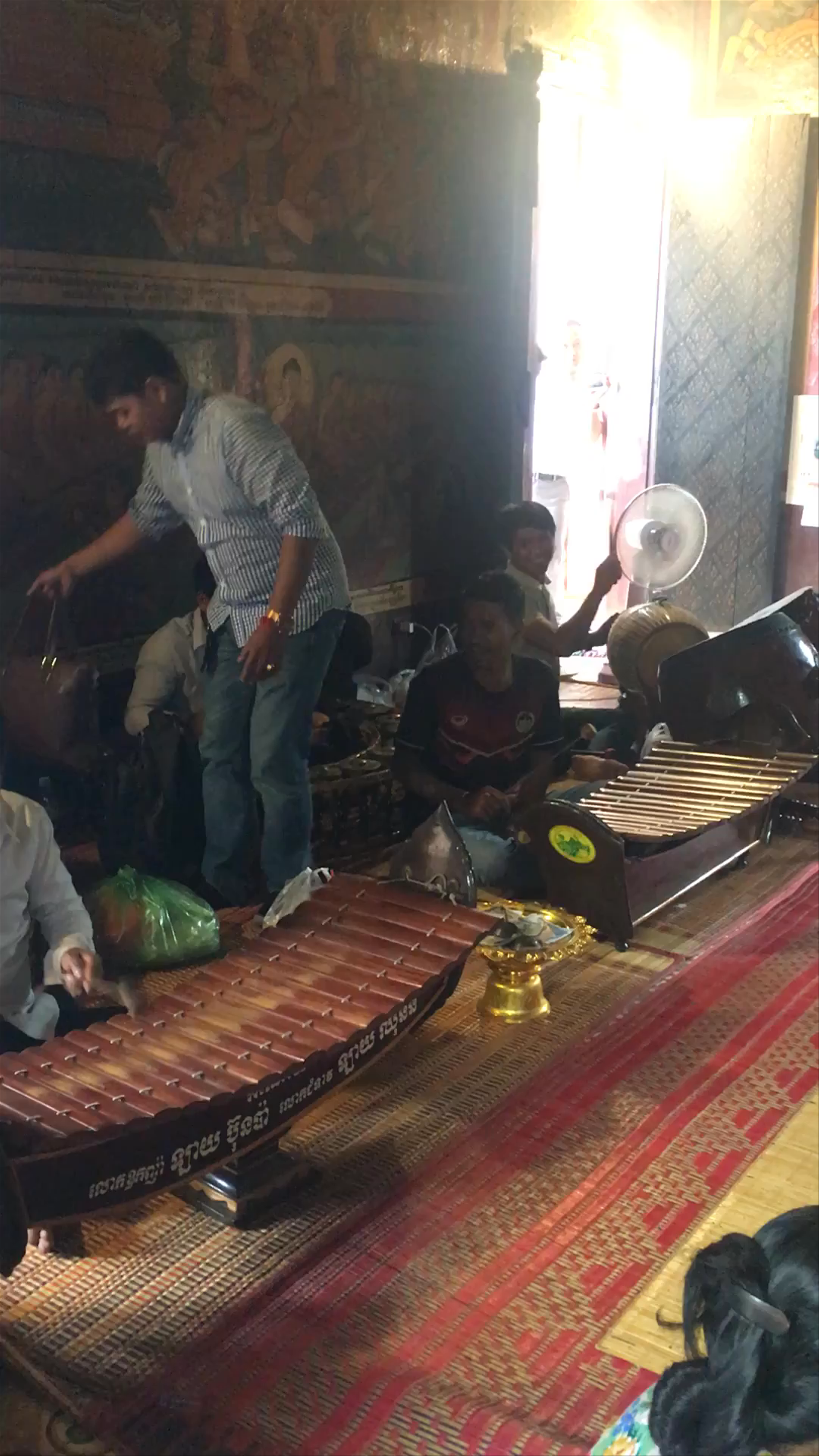 Sacred Moments & Traditional Music at Wat Phnom, Phnom Penh