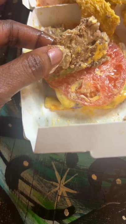 Culver's - Burnt patty cut in half to make it appear it was 2 patties and it was smashed to seriously thin patty. At least my dogs like it. - Fast Food Near Me - Tampa, Florida