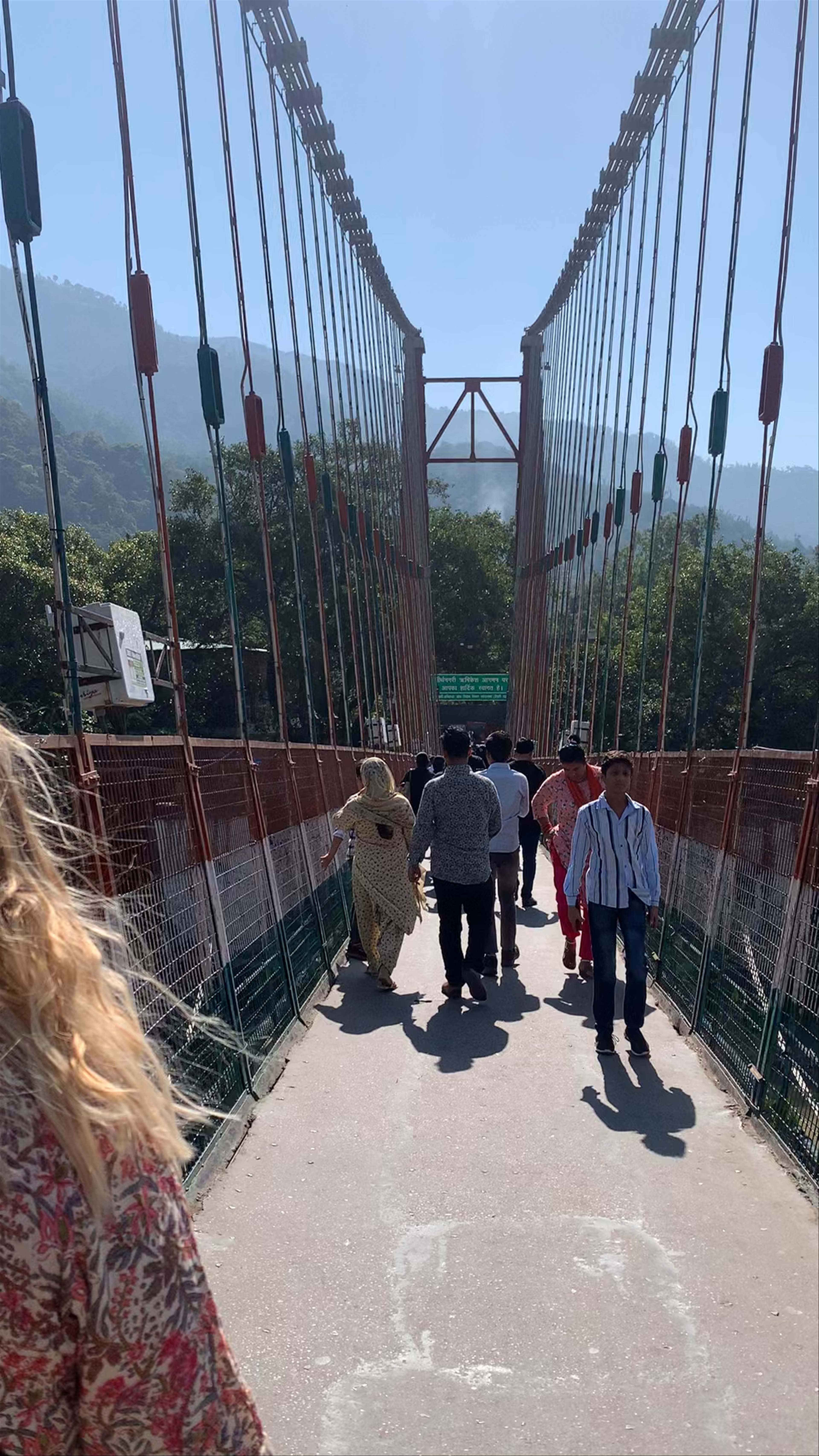 Ram Jhula Bridge Walk in Rishikesh: Spiritual Pathway Amidst Himalayas