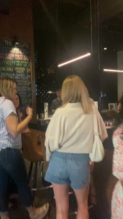 The Collective Seattle - Beer menu on the wall and a long line - Venues & Event Spaces Near Me - Seattle, Washington