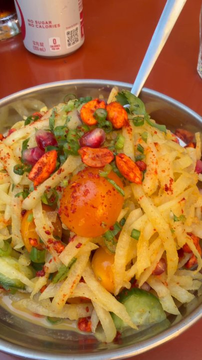Ghee Indian Kitchen - Papaya salad - Indian Near Me - Miami, Florida