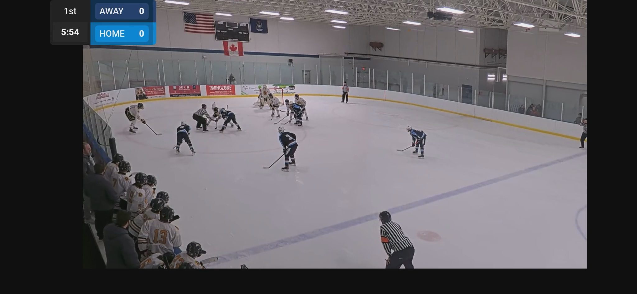 Mikey Swader's Impressive Goal: Forecheck to Finish - Clarkston High