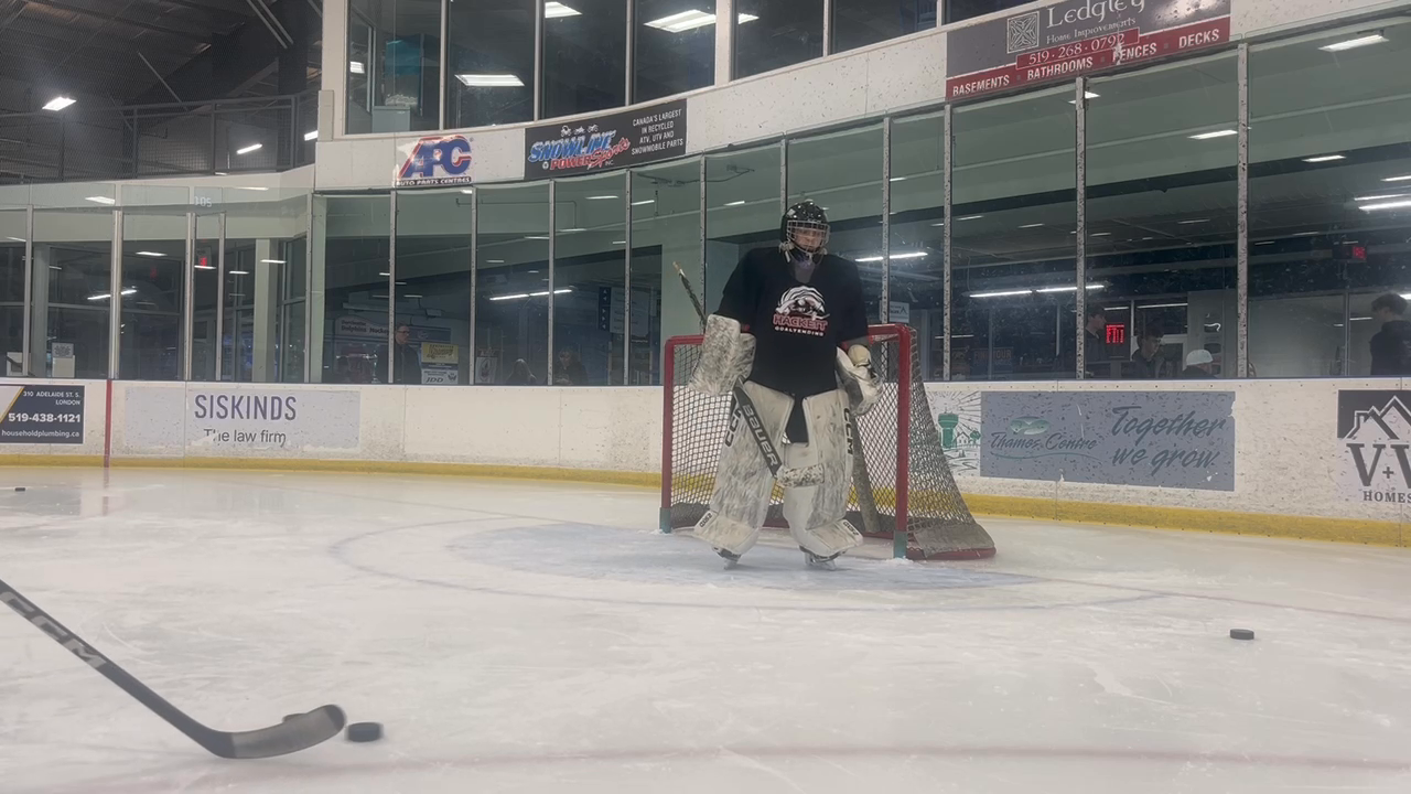 Tyler Carroll's On-Ice Training Highlights with Matt Hackett