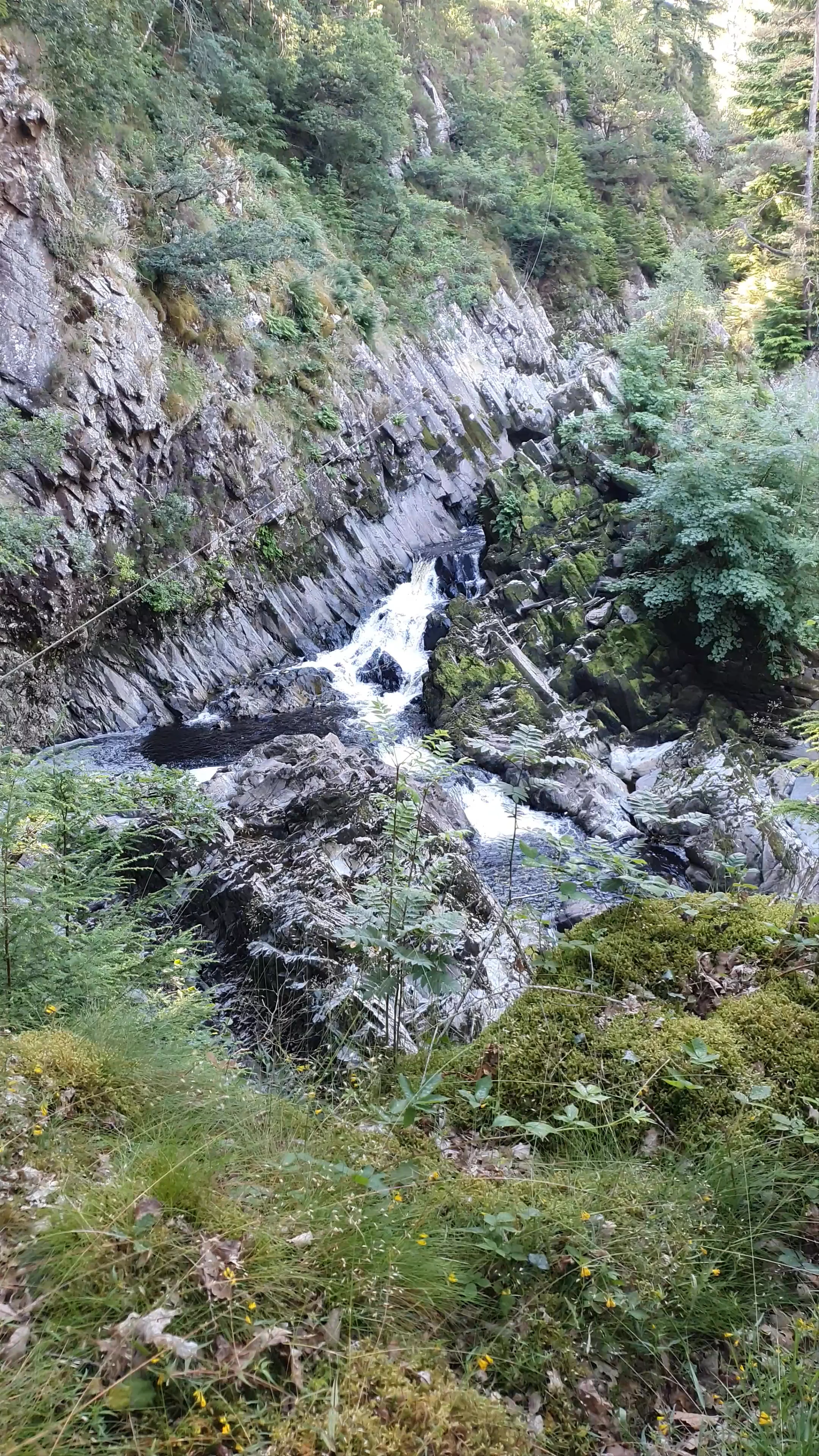 Conwy Falls, A5, Betws-y-Coed, UK