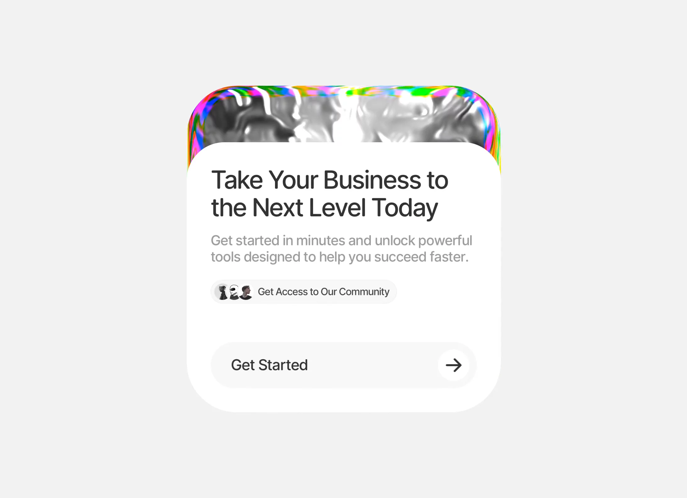 Card designMade in Framer