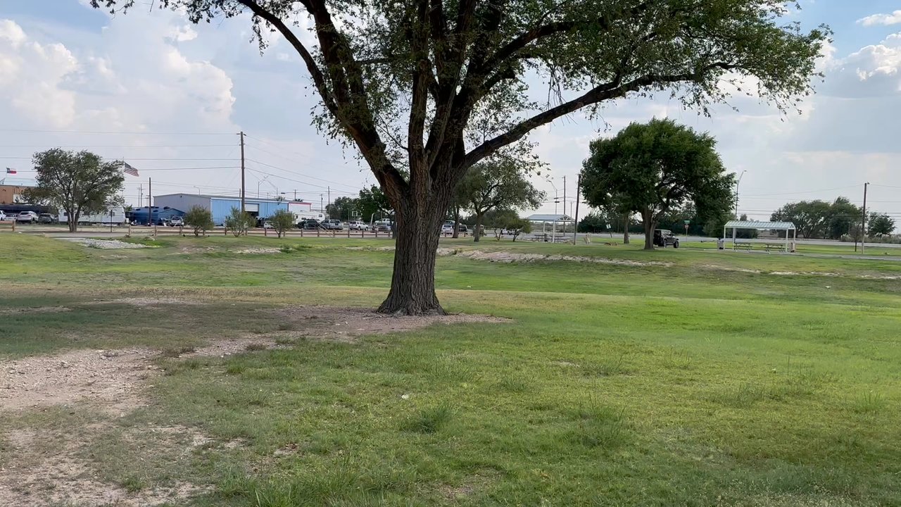Green Meadow Park - I'm showing you where the memorial bench is...  8/21/2023 - Parks Near Me - Hobbs, New Mexico