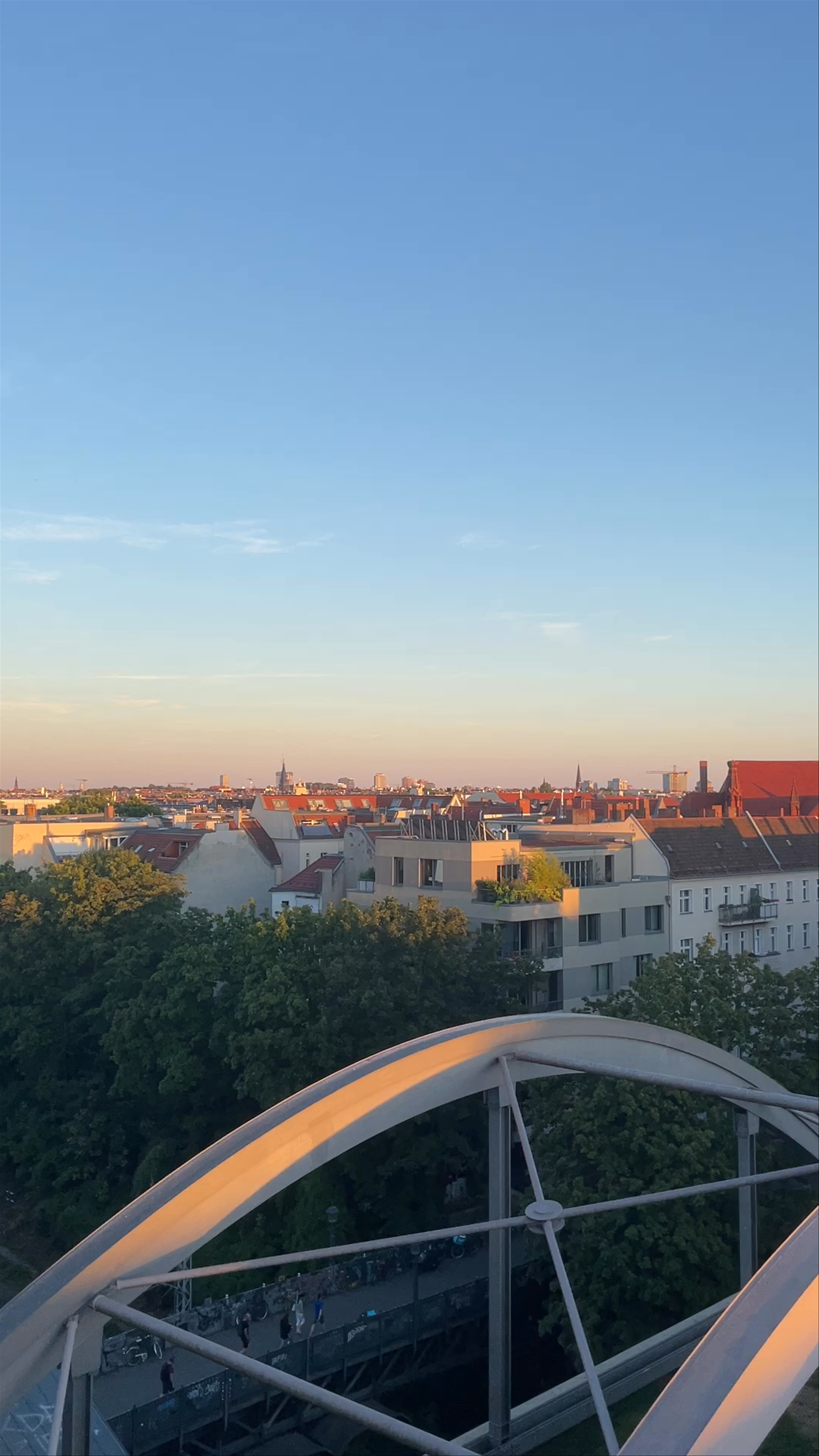 Golden Hour Views at Deck5: Rooftop Strandbar in Berlin