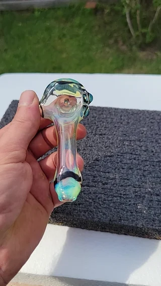 Preview pic of Titan,  galaxy and silver fume spoon