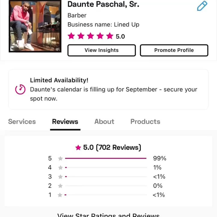Lined Up - OVER 700 Five Star Reviews on StyleSeat! - Barbers Near Me - Addison, Texas