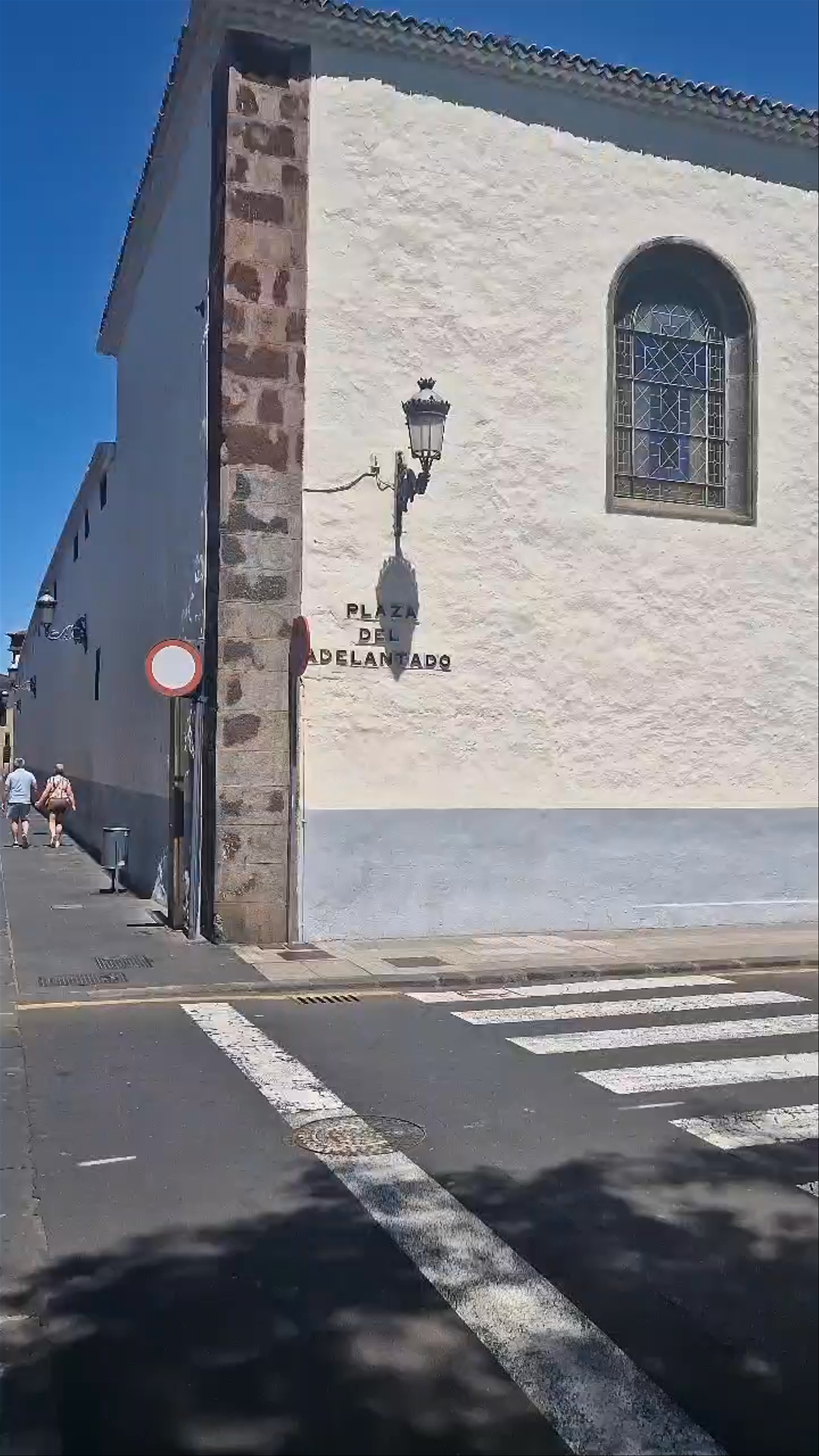 Strolling Through Plaza del Adelantado in La Laguna, Canary Islands