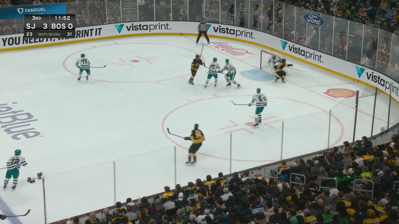 WOW! Eklund adds acrobatic goal for Sharks · Mar 12, 2026