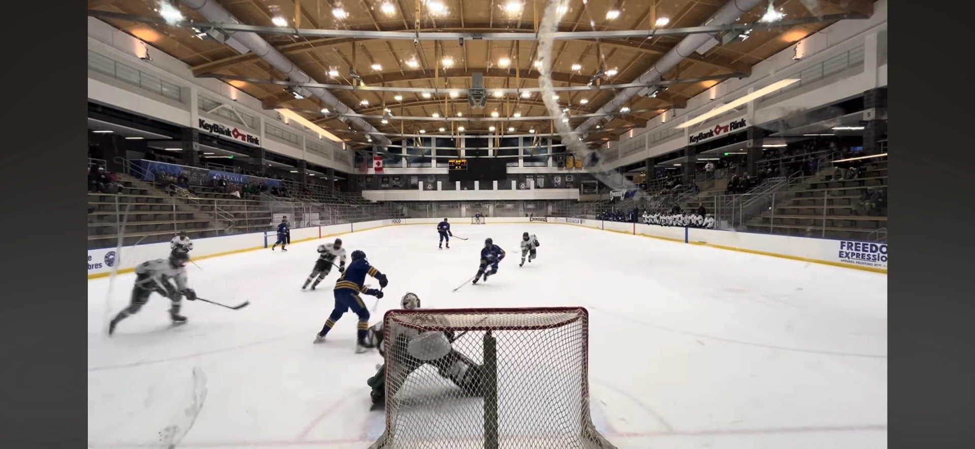 Logan Vitez: Nichols School 16U vs Jr. Sabres 16u saves