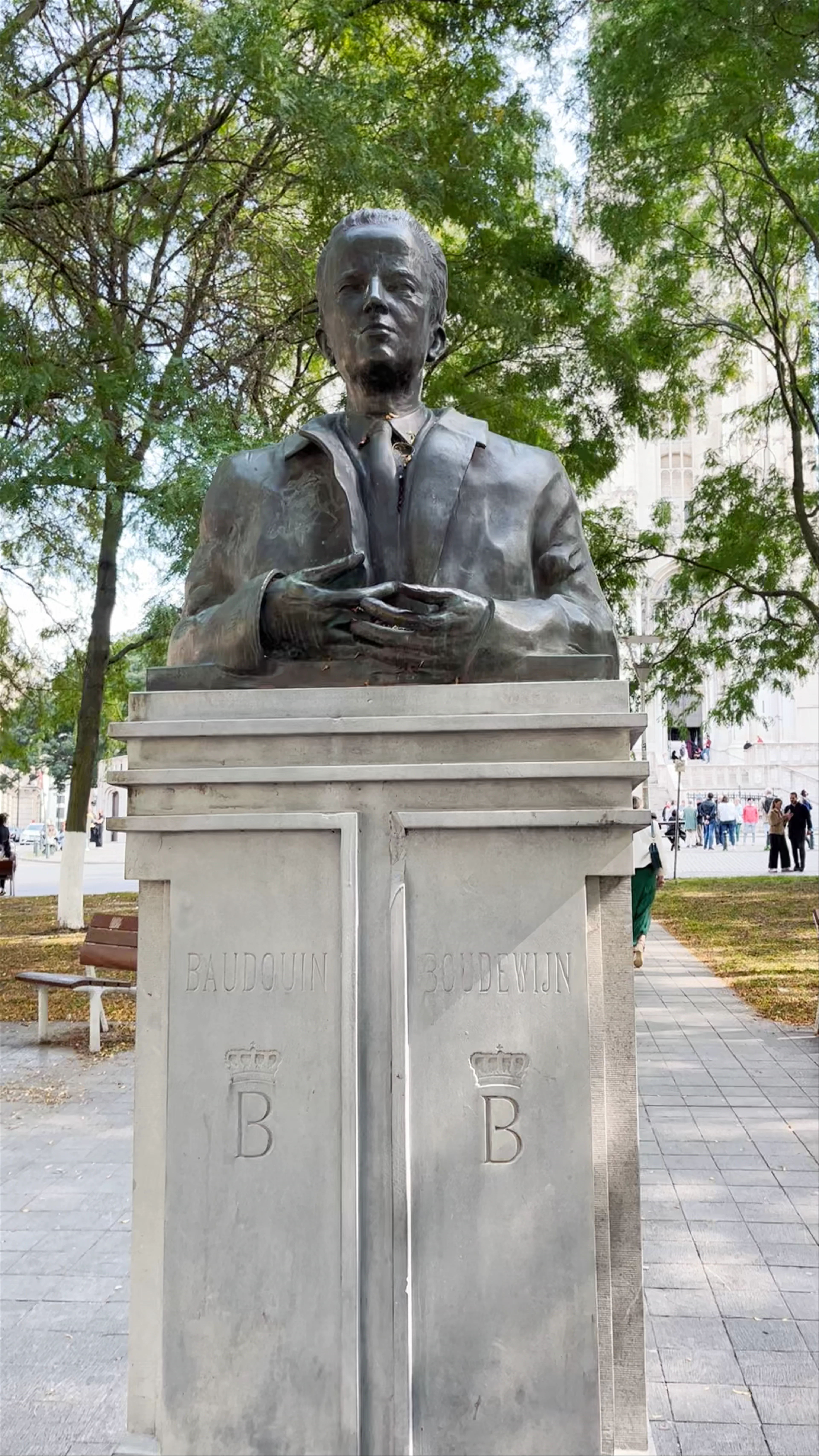 Statue of King Baudouin