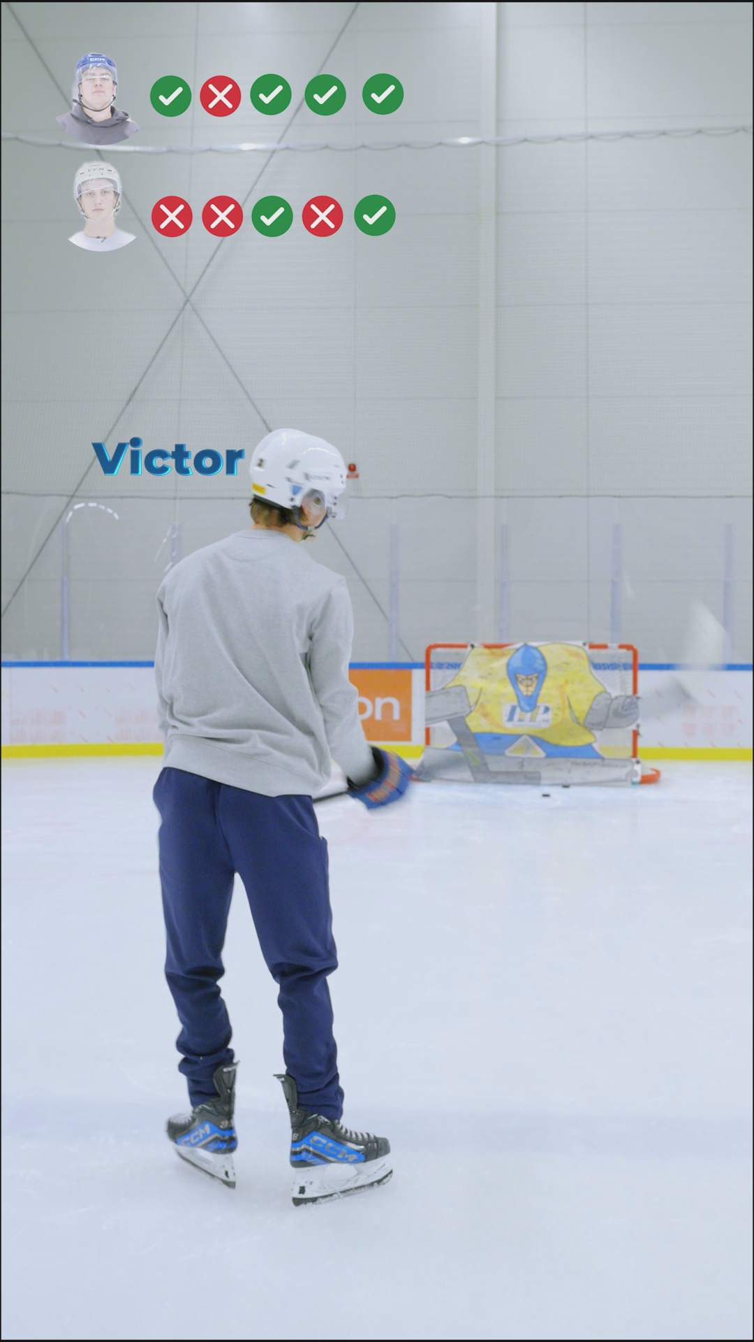 5 Shot Challenge with Anton Frondell and Victor Eklund