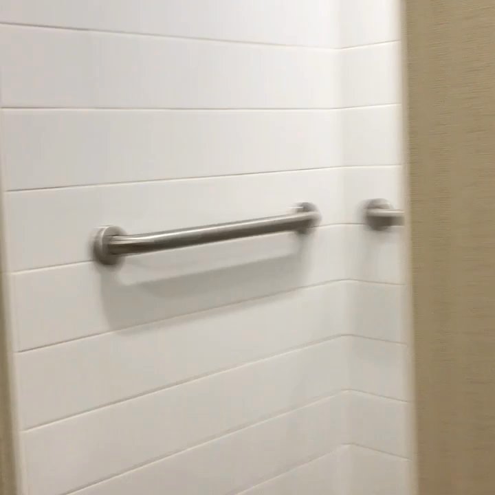 Hampton Inn & Suites Bend - Redefining roll-in showers. A big problem. - Hotels Near Me - Bend, Oregon