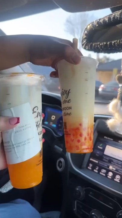 Teaspoon - Silky mango with popping boba - Desserts Near Me - Hayward, California