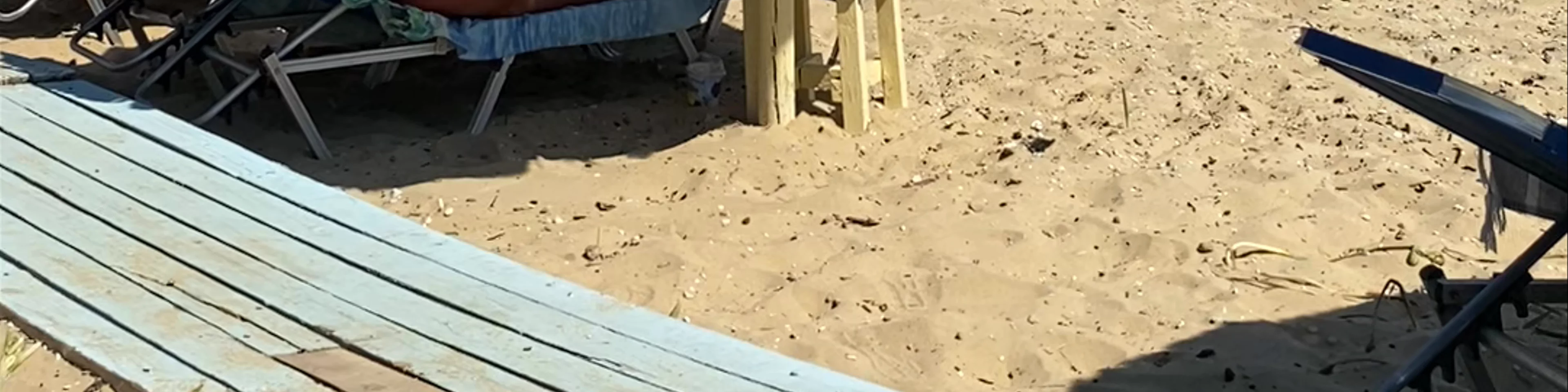 Golden sand