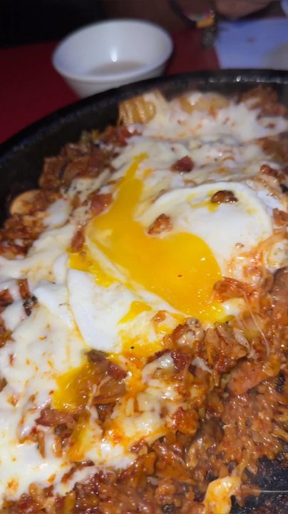 Yeowoosai - Cheese pull game strong! (Famous Ultimate Kimchi Bokkeumbap) - Sports Bars Near Me - Chicago, Illinois