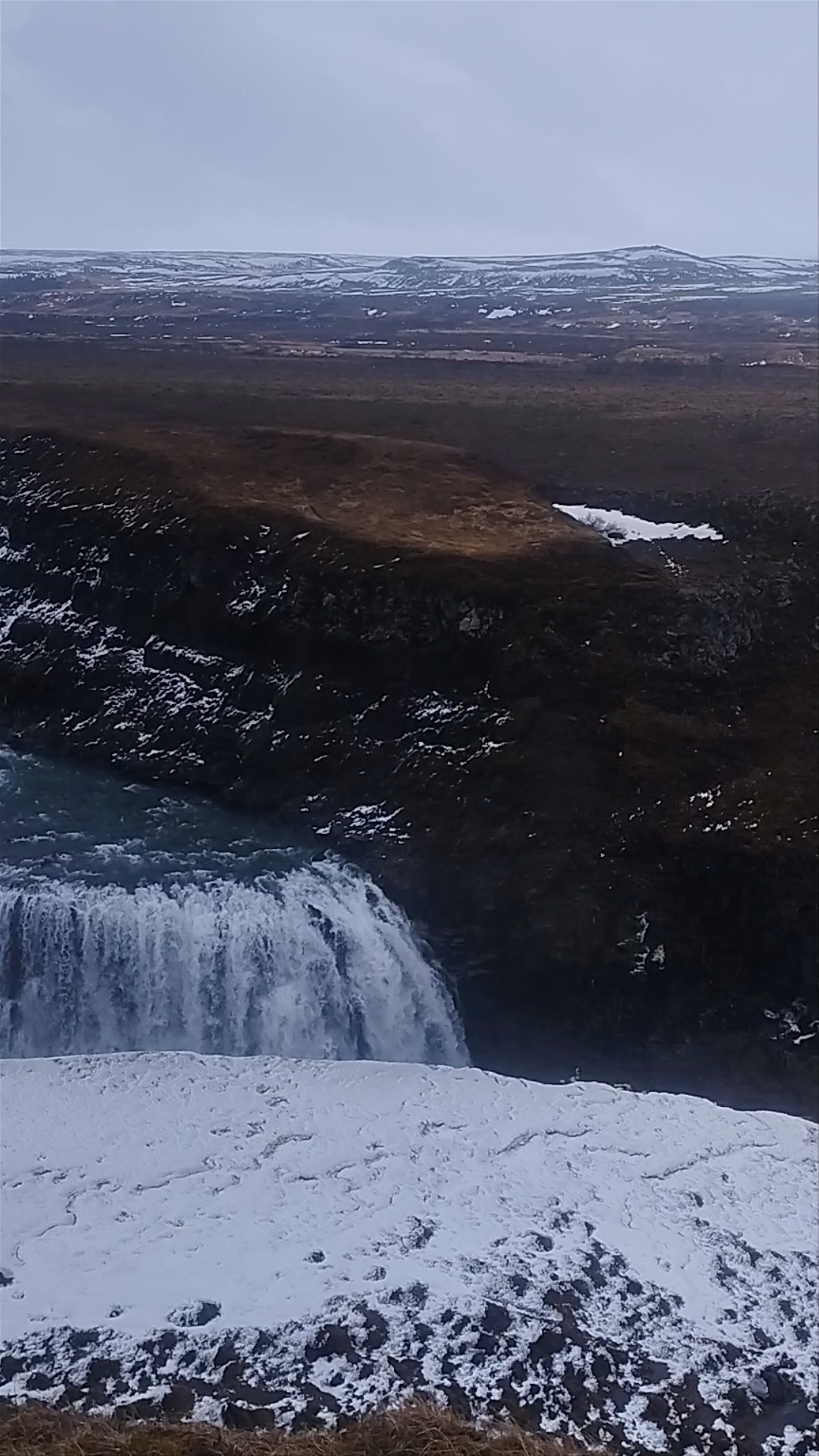 Gullfoss Lower Lookout