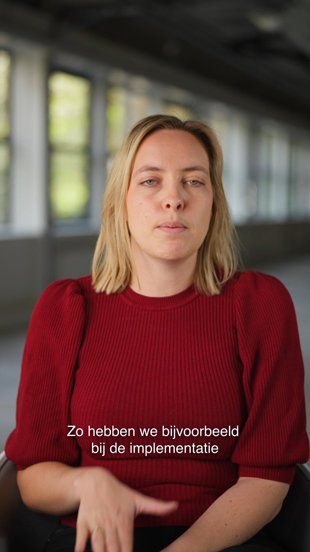 Nina over het werkproces herontwerpen