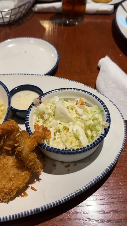 Red Lobster - Got the shrimp meal -2 choices : shrimp linguini and coconut shrimps - Seafood Near Me - Mississauga, Ontario