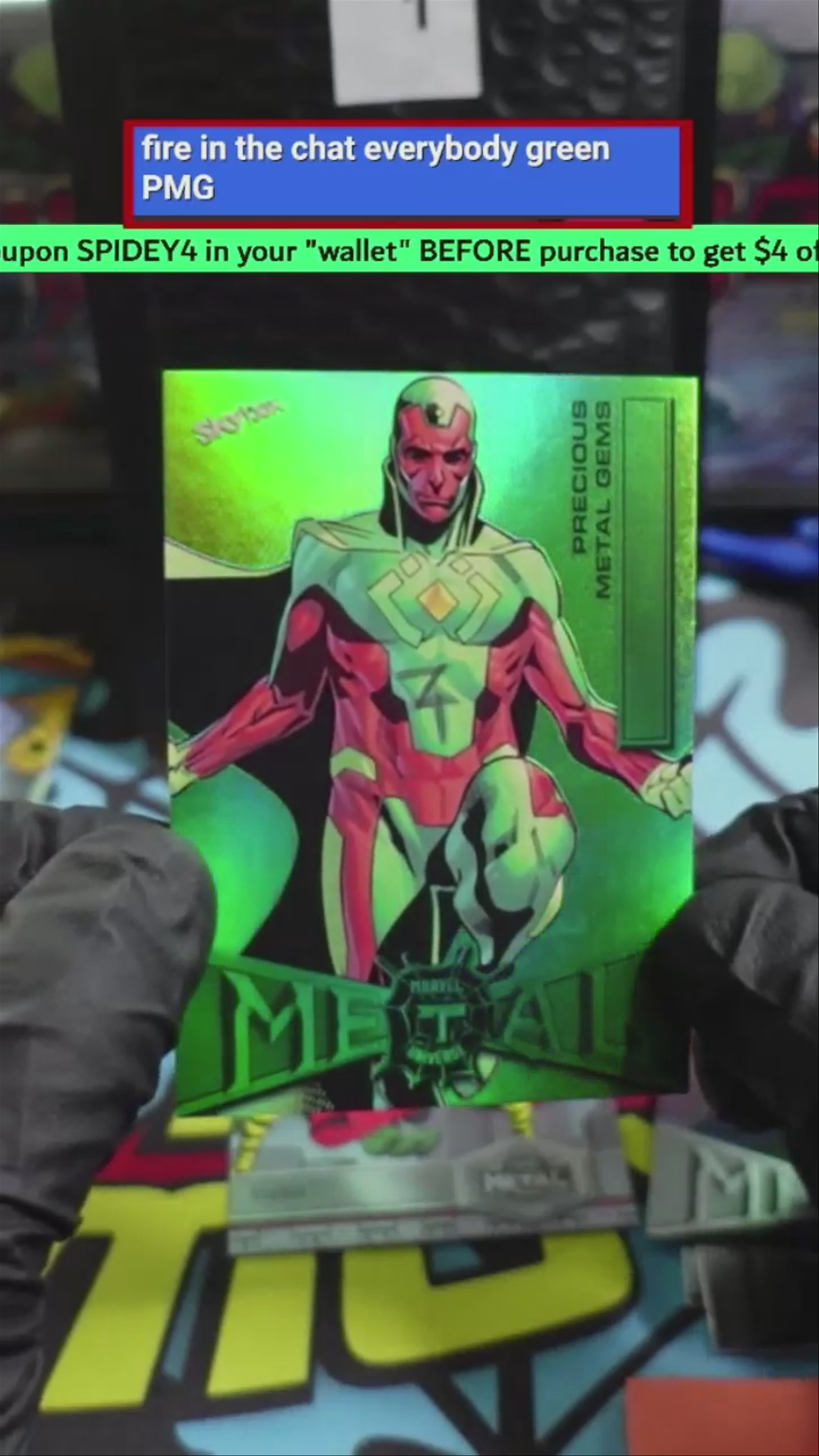 First green PMG pulled /10! 