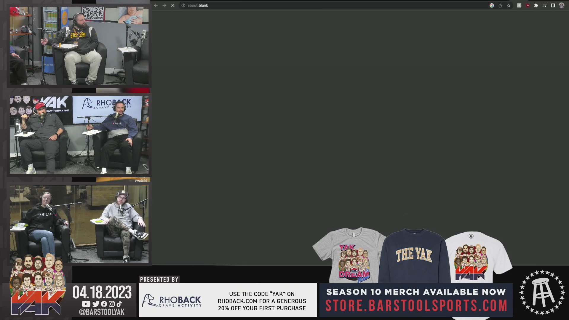 Kate Will Be Hosting A Yak Lunch Date 1on1 With Frank The Tank