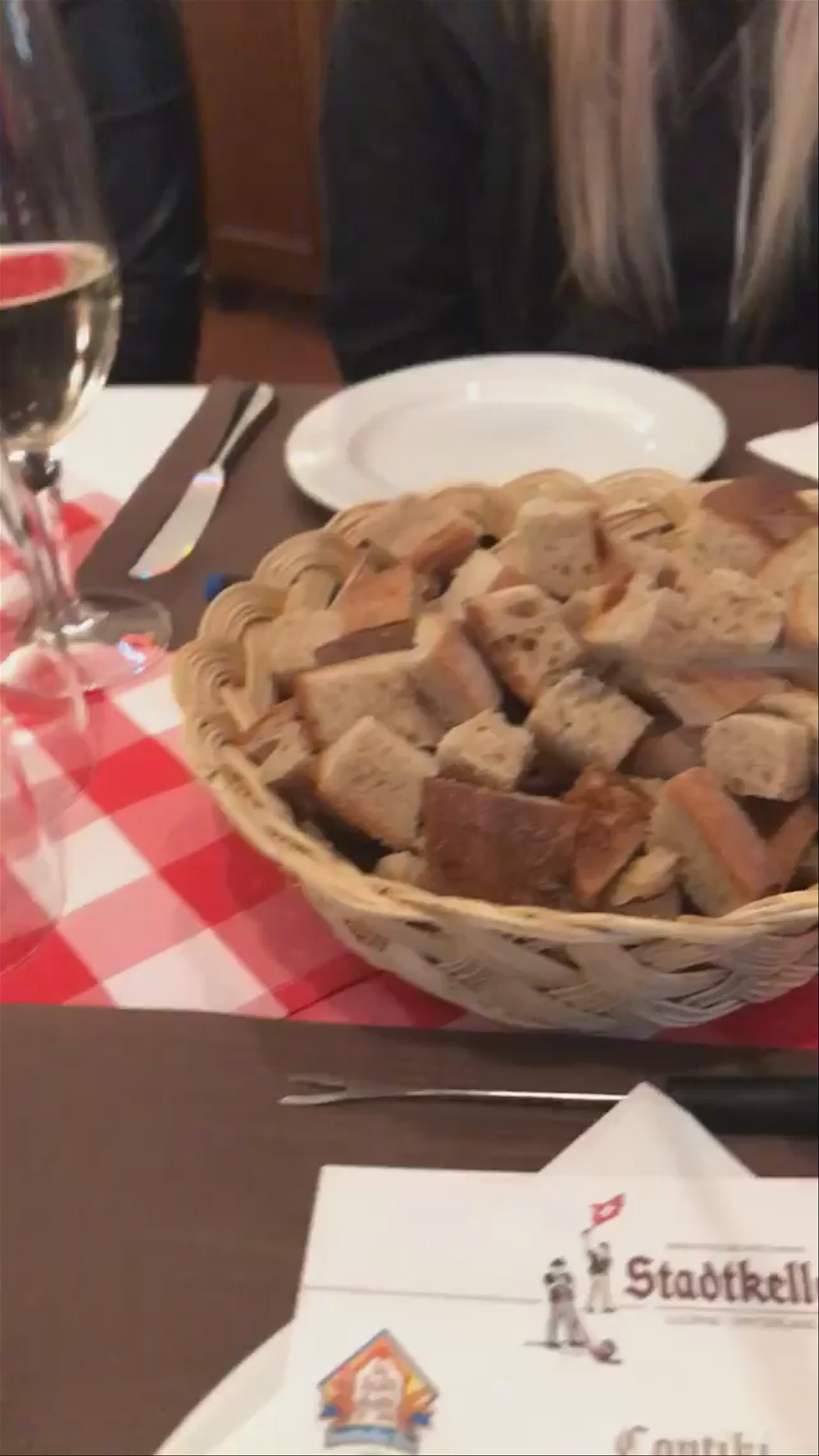 Authentic Swiss Fondue Experience at Stadtkeller, Lucerne