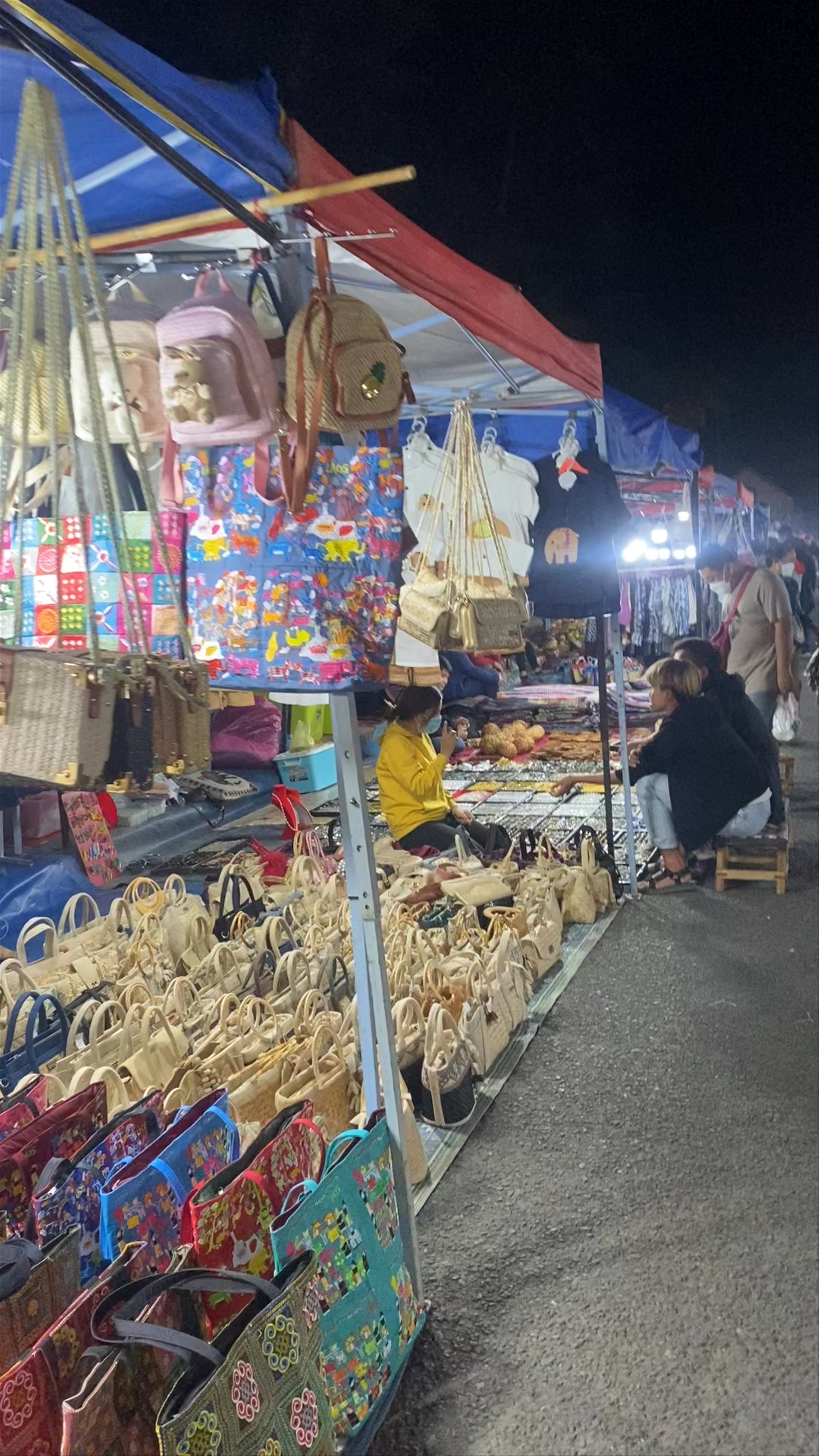 Luang Prabang Night Market: A Vibrant Evening of Local Handicrafts and Culture