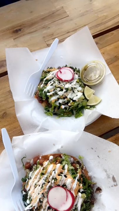 Teos Taco - Tostadas are freakin amazing!!!! - Food Trucks Near Me