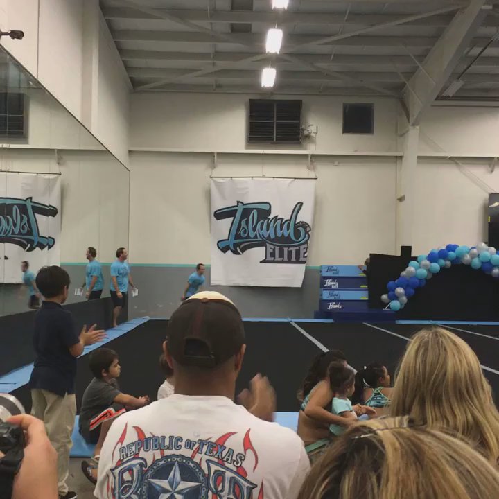 Island Elite - tumbling by one of the coaches - Gymnastics Near Me - Honolulu, Hawaii