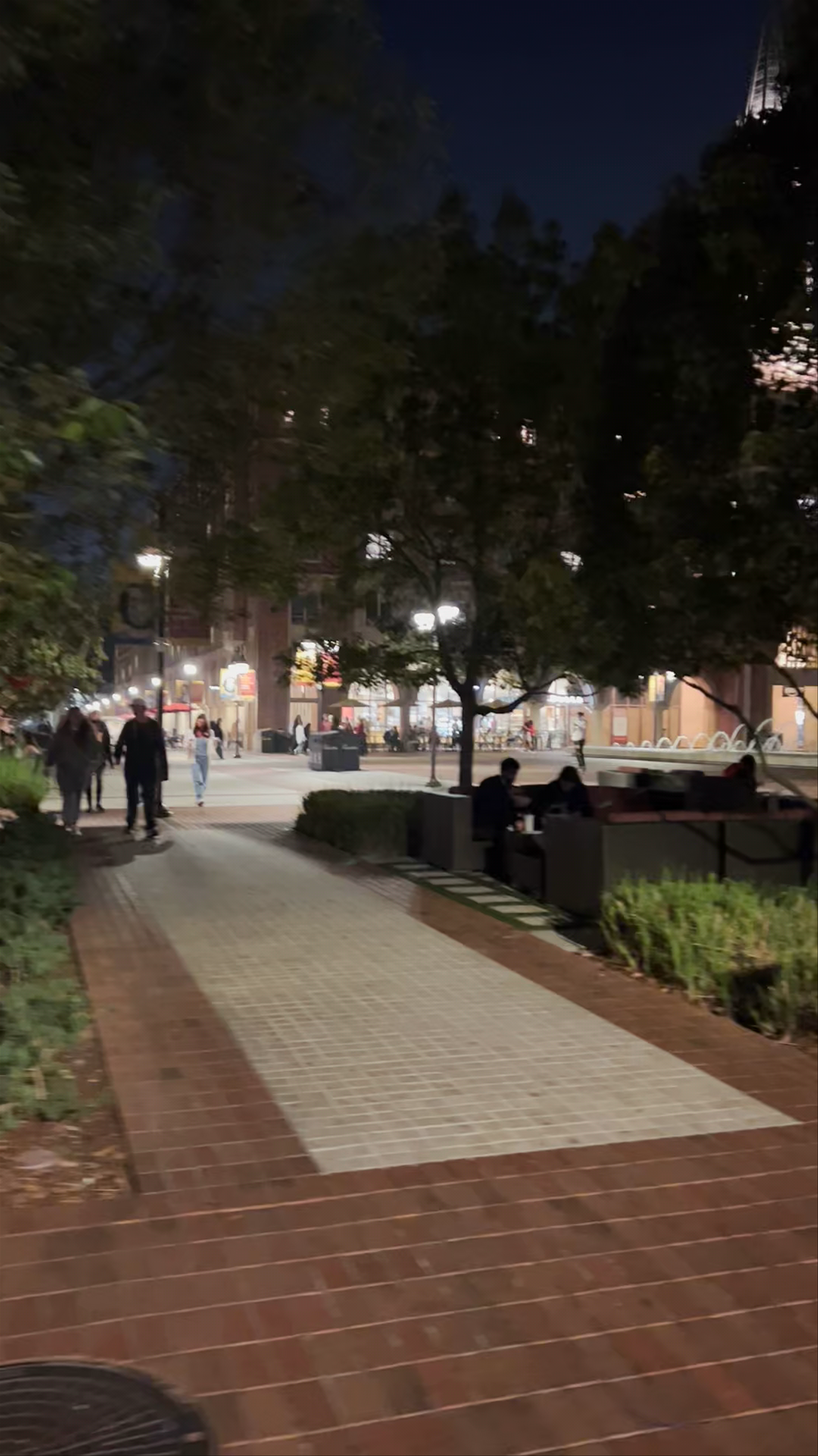 USC Village Evening Stroll: Vibrant Urban Nights in Los Angeles