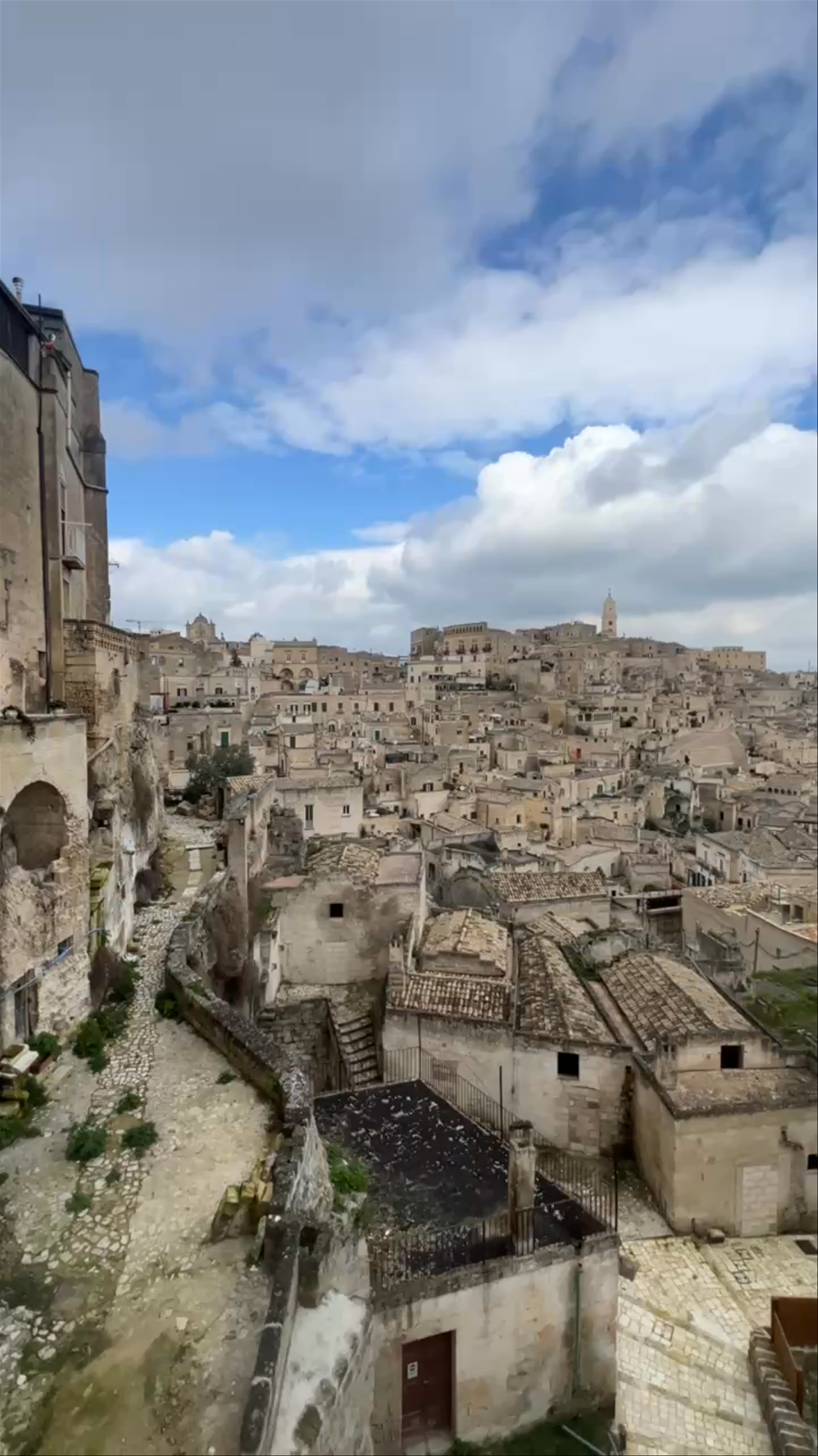 Ancient Charm of Matera's Sassi from Belvedere Luigi Guerricchio